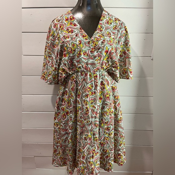 THE KORNER – Floral Wrap Dress size S - Picture 8 of 11